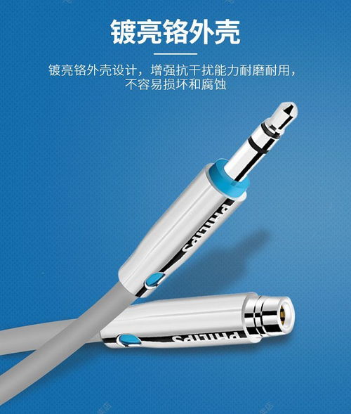 飛利浦SWA5012音頻延長線 連接與擴(kuò)展的可靠之選